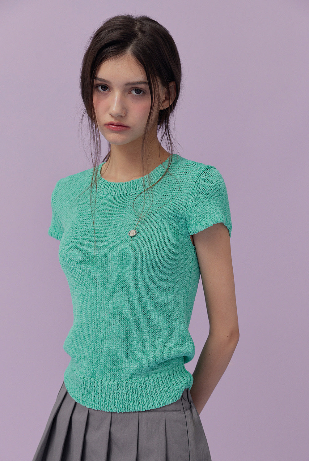 [TWEE] DeSweet Short-Sleeve Knit