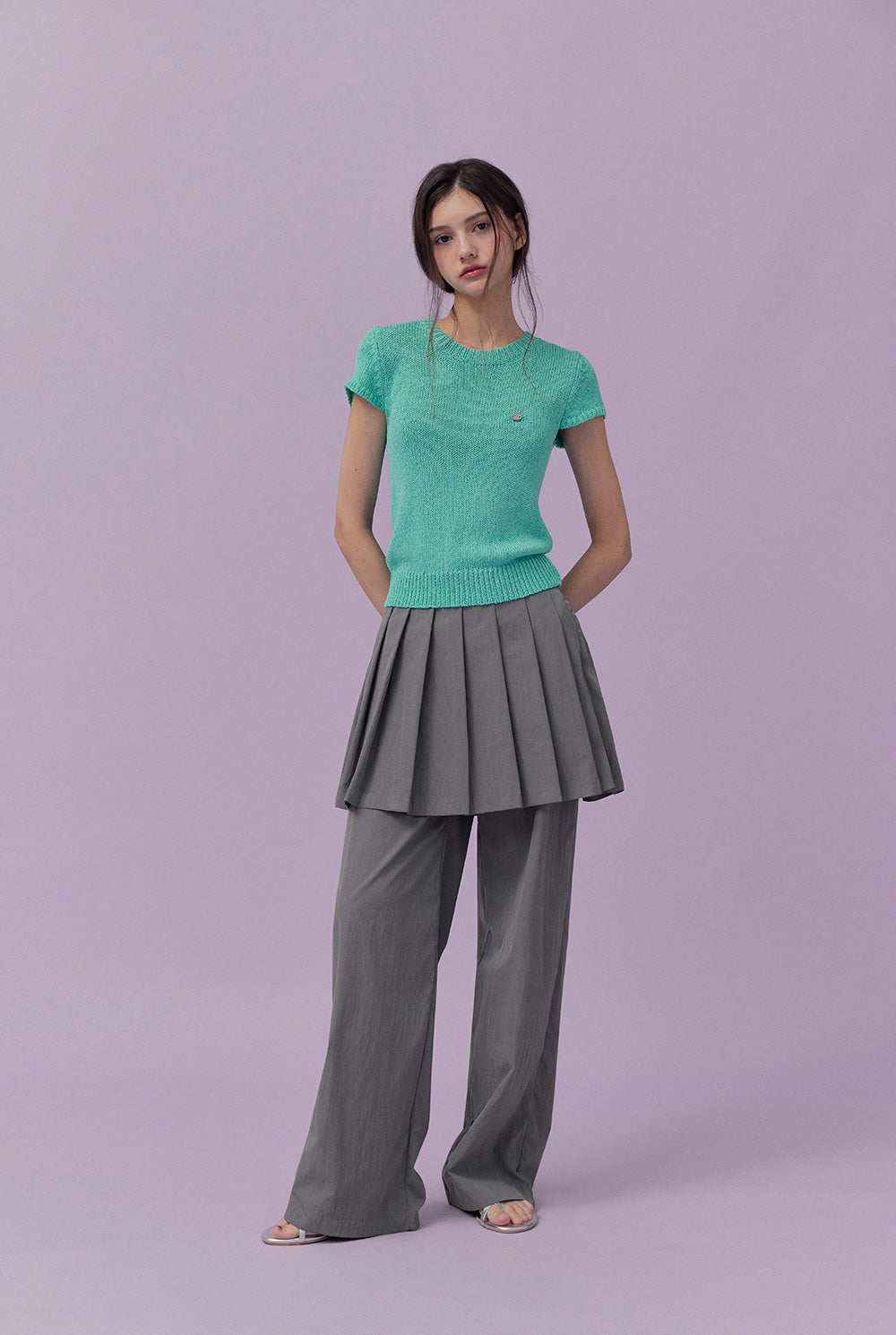 [TWEE] DeSweet Short-Sleeve Knit