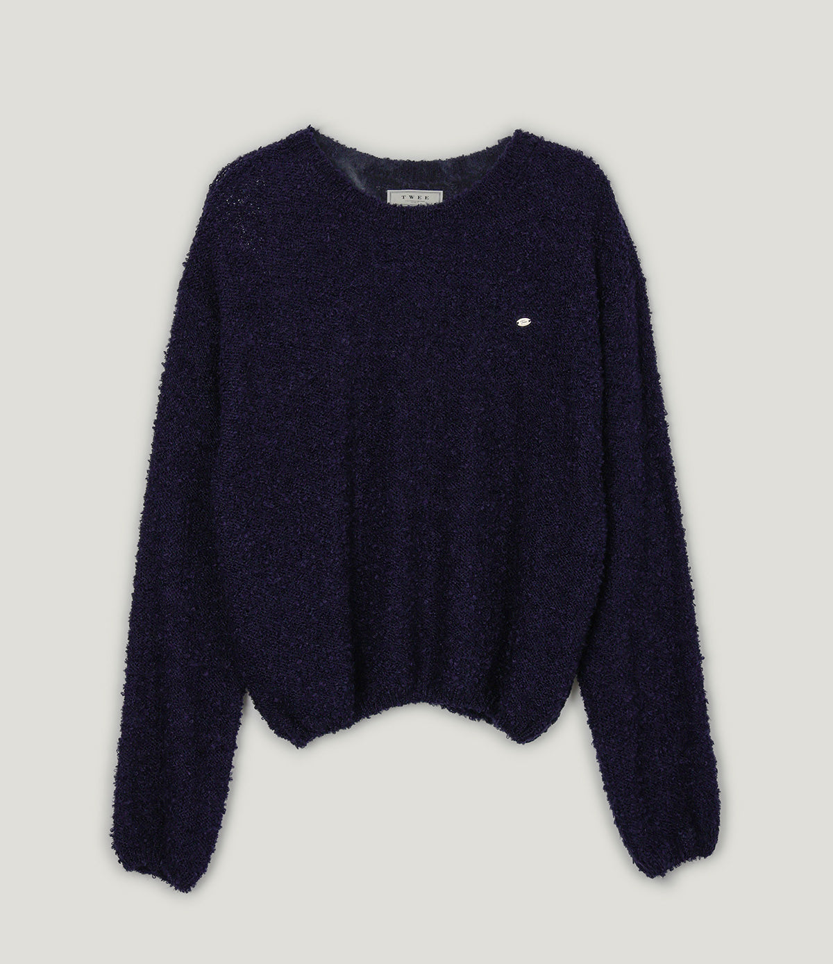 [TWEE] Orit Bouclé Long Sleeve Knit