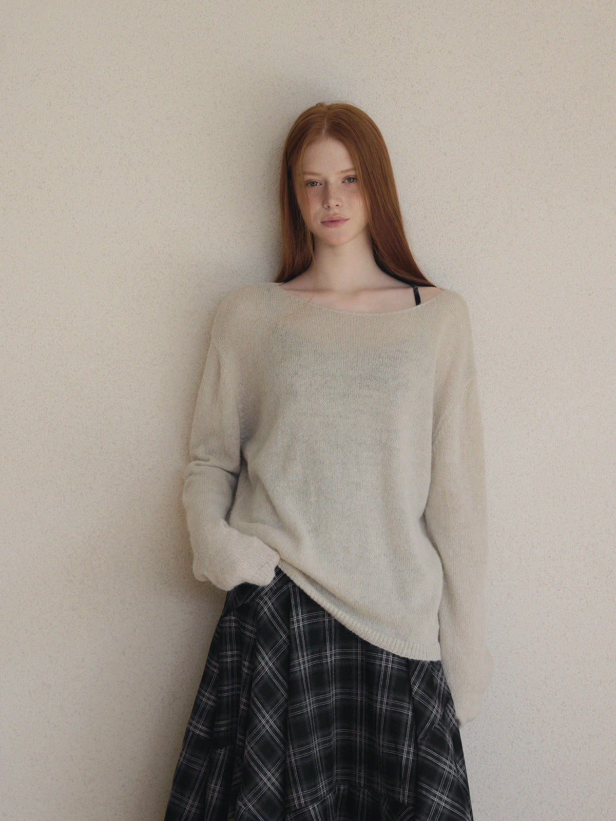[TWEE] Gran Loose-Fit Long-Sleeve Knit