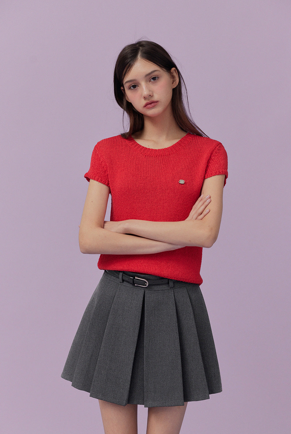[TWEE] DeSweet Short-Sleeve Knit